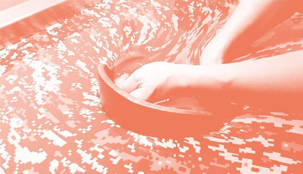 Impression par transfert d'eau